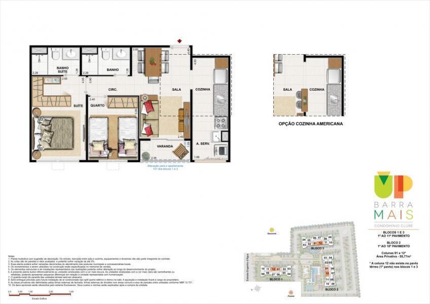 Apartamento à venda com 3 quartos, 70m² - Foto 12