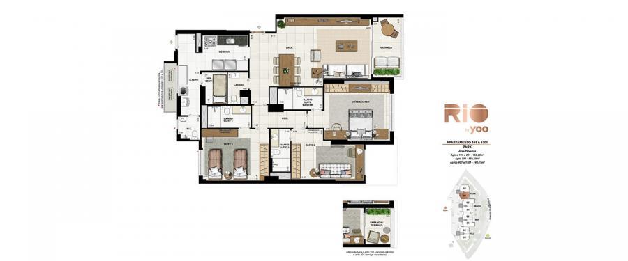 Apartamento à venda com 3 quartos, 155m² - Foto 18