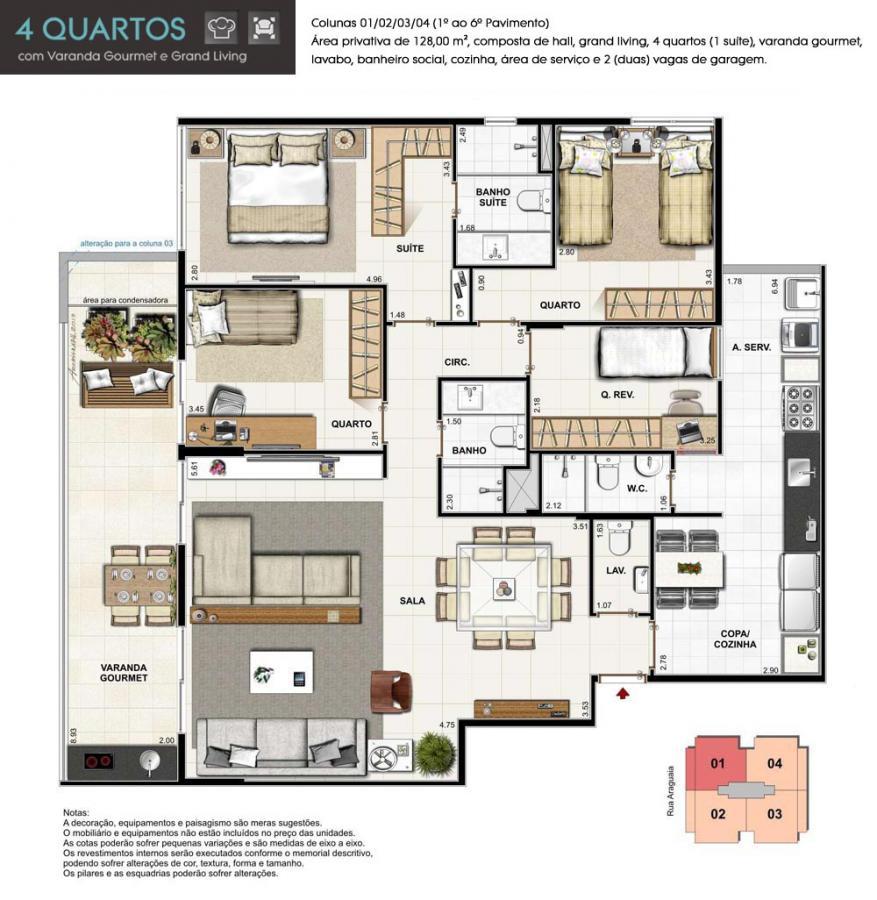 Apartamento à venda com 6 quartos, 261m² - Foto 38