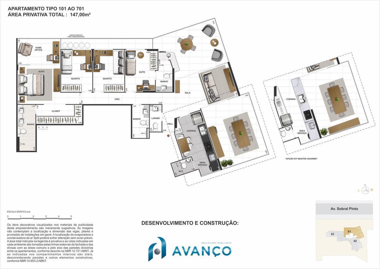 Apartamento à venda com 4 quartos, 147m² - Foto 25