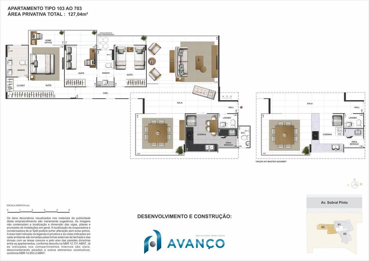 Apartamento à venda com 4 quartos, 147m² - Foto 28