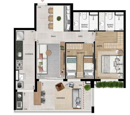 Apartamento à venda com 4 quartos, 149m² - Foto 25