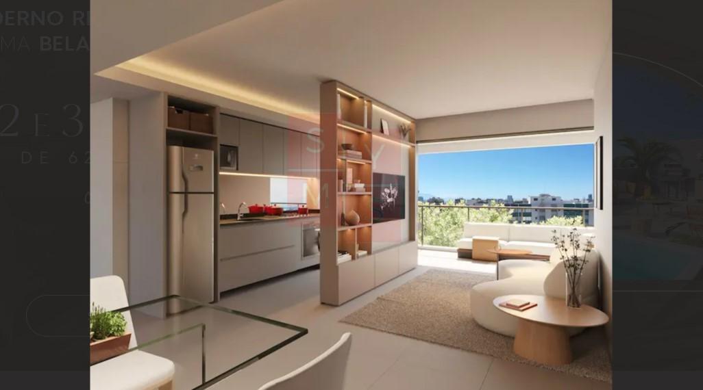 Apartamento à venda com 2 quartos, 58m² - Foto 3