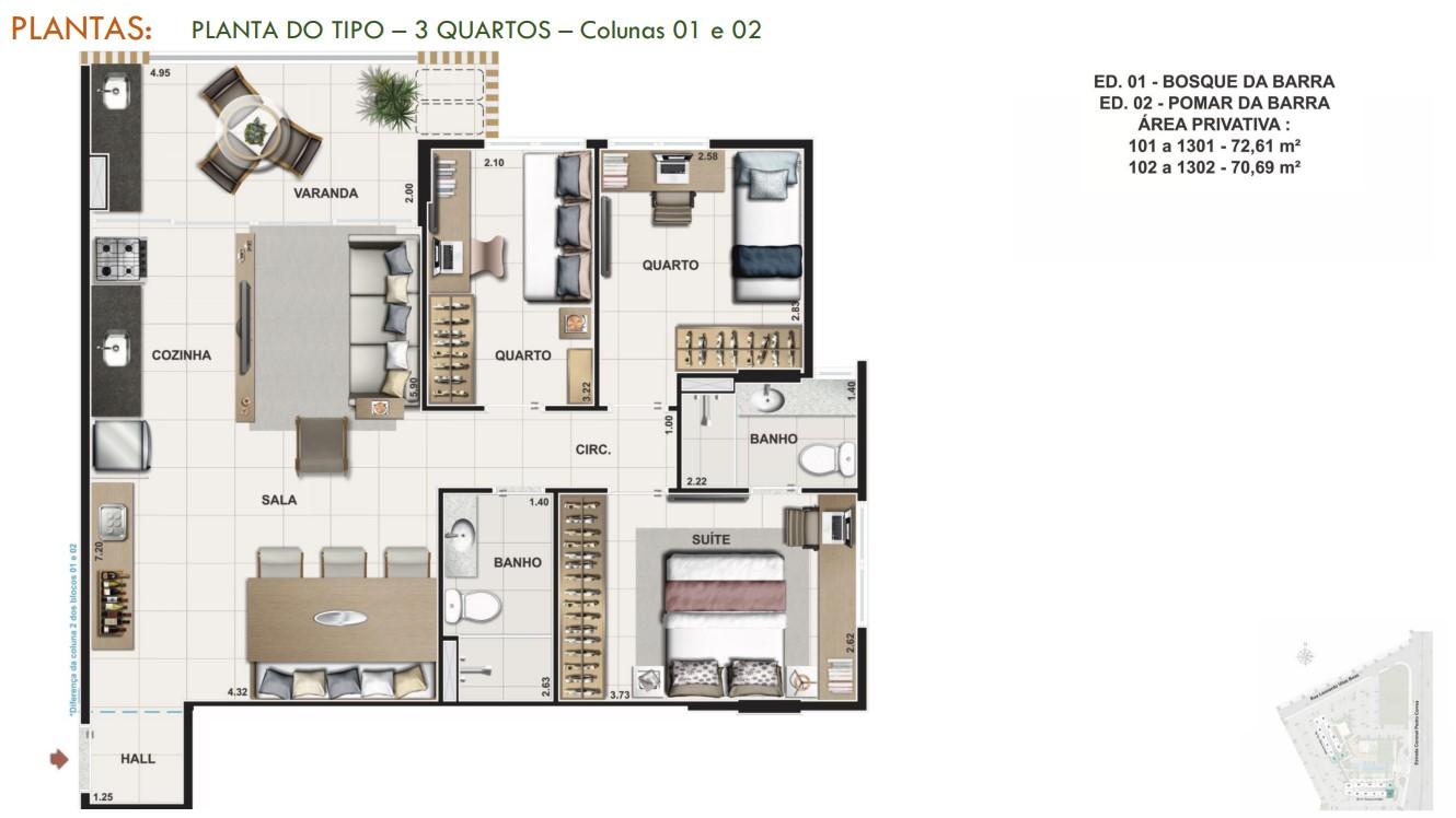 Apartamento à venda com 3 quartos, 167m² - Foto 36