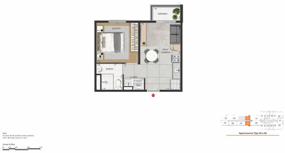 Apartamento à venda com 1 quarto, 70m² - Foto 36