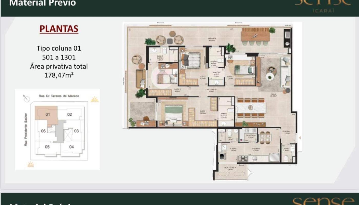 Apartamento à venda com 4 quartos, 178m² - Foto 31