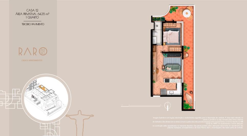 Apartamento à venda com 1 quarto, 47m² - Foto 24