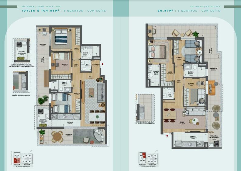 Apartamento à venda com 3 quartos, 92m² - Foto 28