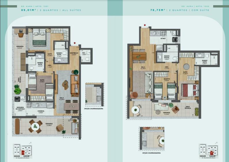 Apartamento à venda com 3 quartos, 92m² - Foto 32