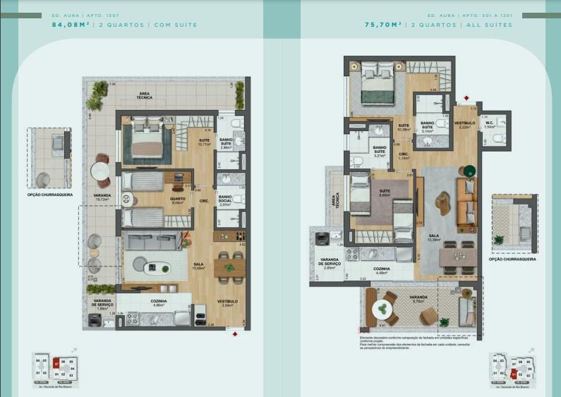 Apartamento à venda com 3 quartos, 92m² - Foto 35