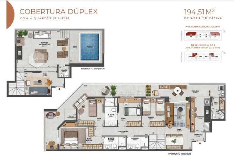 Apartamento à venda com 4 quartos, 122m² - Foto 30