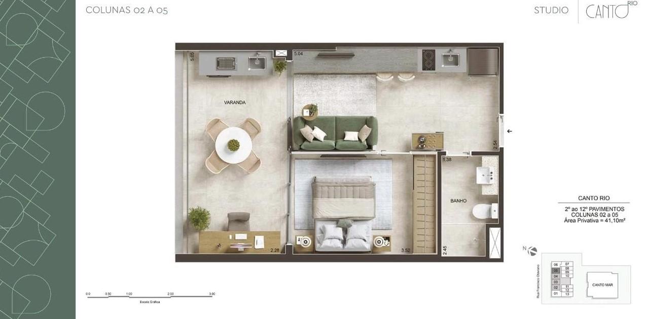 Apartamento à venda com 1 quarto, 67m² - Foto 32