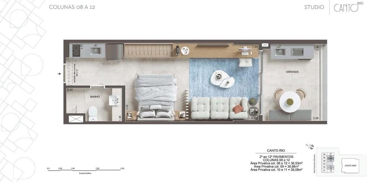 Apartamento à venda com 1 quarto, 67m² - Foto 34