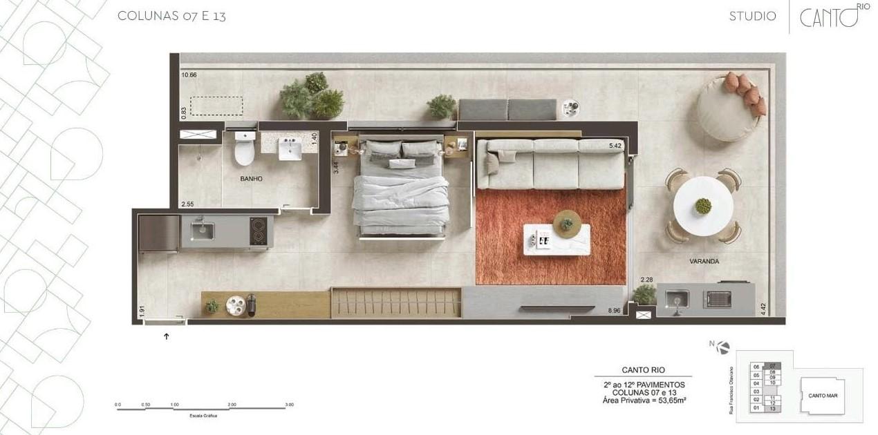 Apartamento à venda com 1 quarto, 67m² - Foto 35