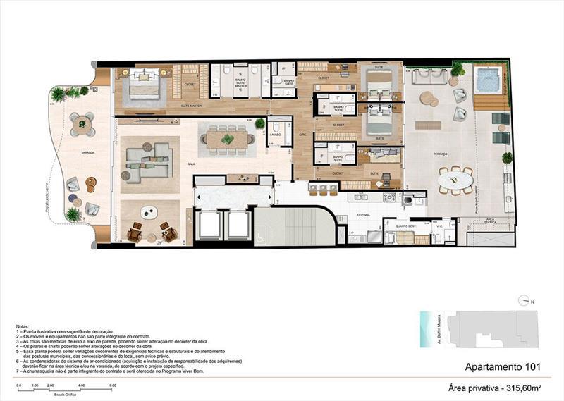 Apartamento à venda com 4 quartos, 315m² - Foto 24