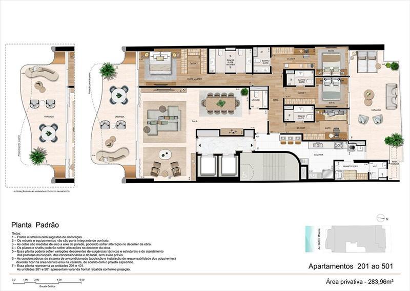 Apartamento à venda com 4 quartos, 315m² - Foto 27