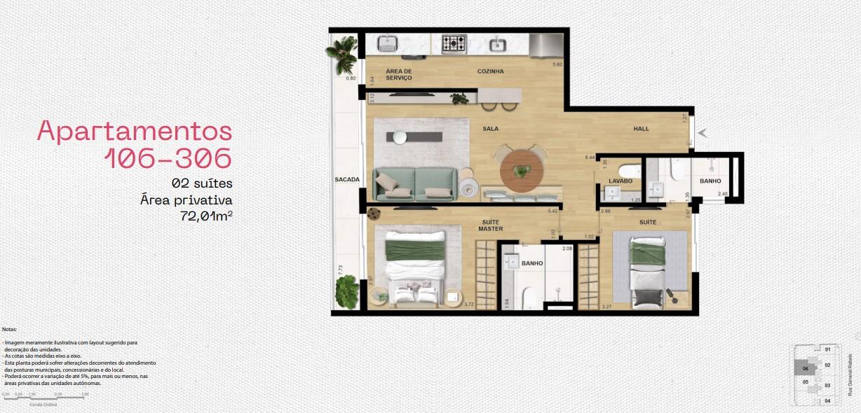 Apartamento à venda com 3 quartos, 119m² - Foto 25