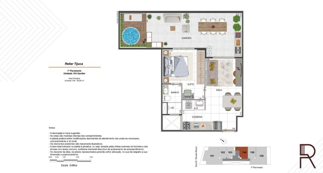 Apartamento à venda com 2 quartos, 136m² - Foto 30