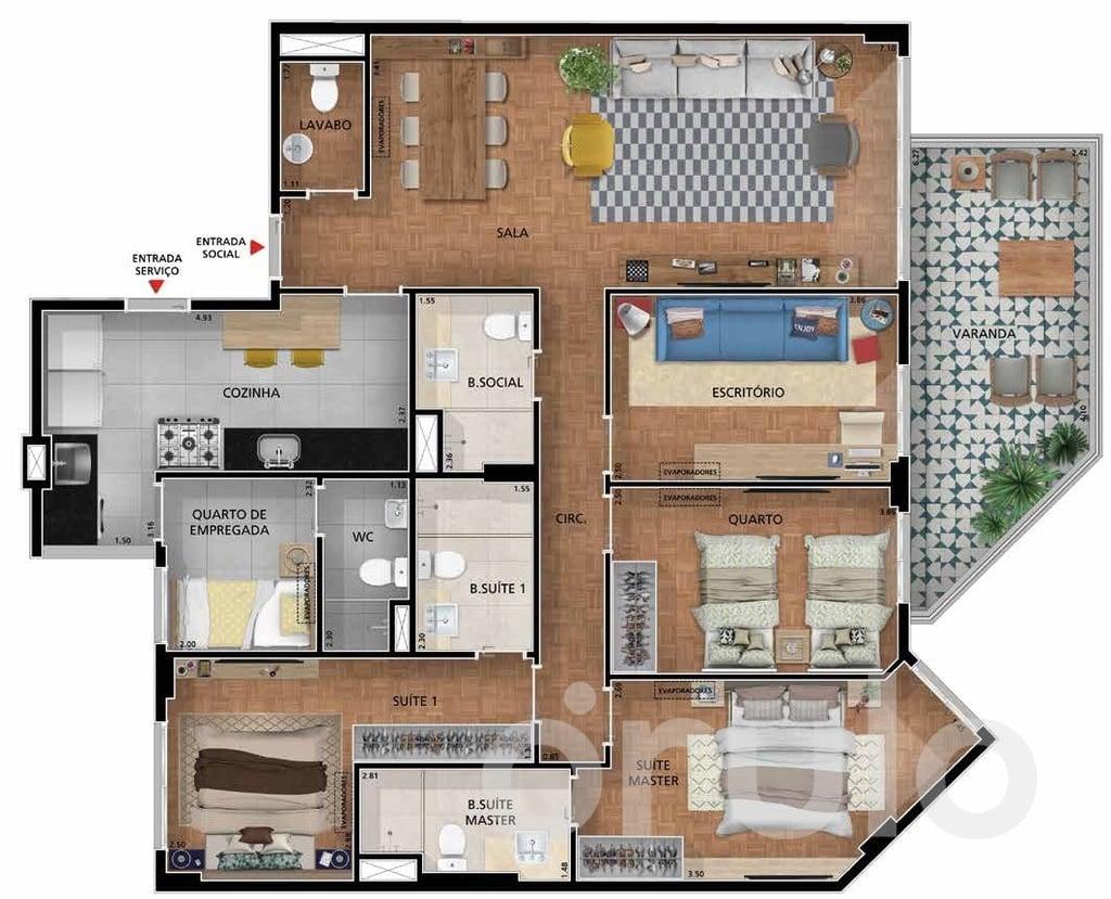 Apartamento à venda com 2 quartos, 95m² - Foto 13