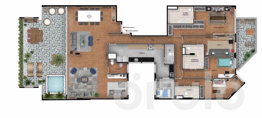 Apartamento à venda com 2 quartos, 95m² - Foto 24