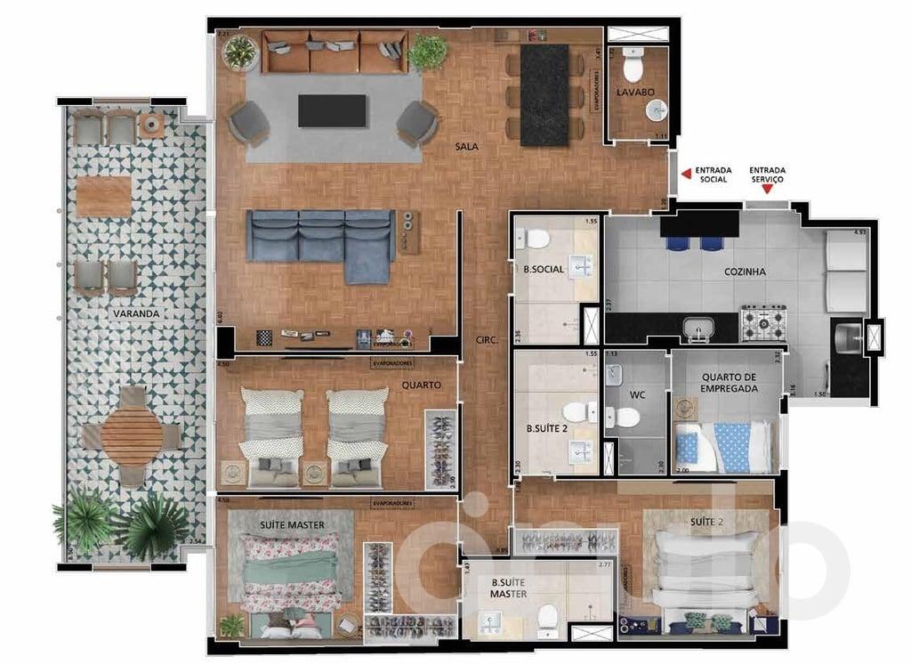 Cobertura à venda com 4 quartos, 213m² - Foto 16