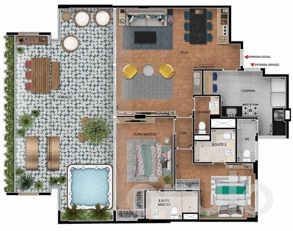 Cobertura à venda com 4 quartos, 213m² - Foto 22