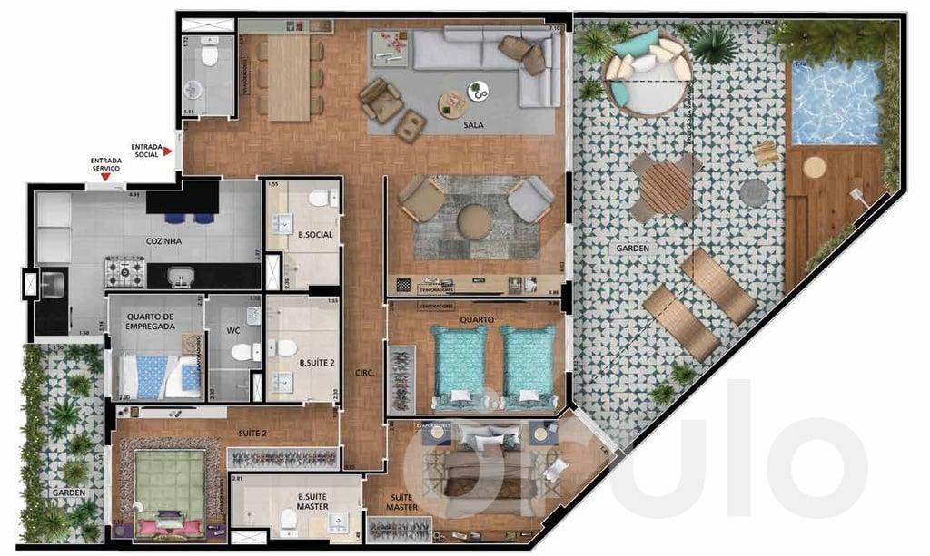 Apartamento à venda com 4 quartos, 135m² - Foto 18