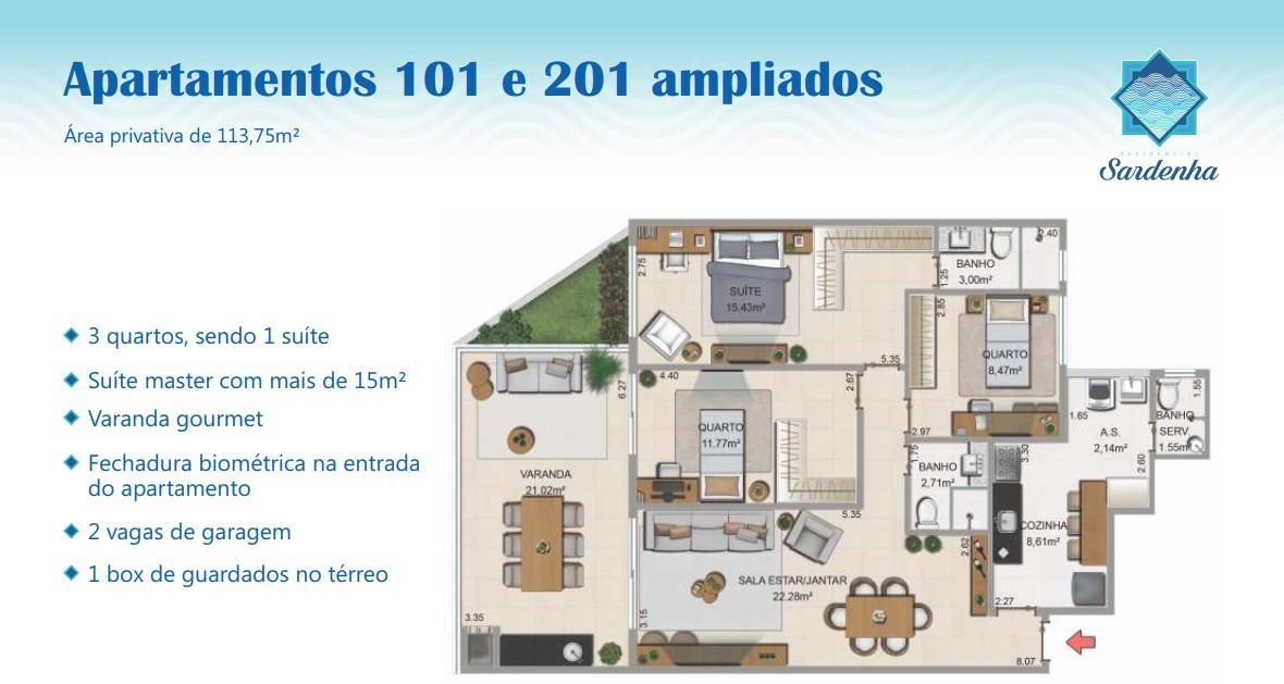 Cobertura à venda com 2 quartos, 172m² - Foto 8