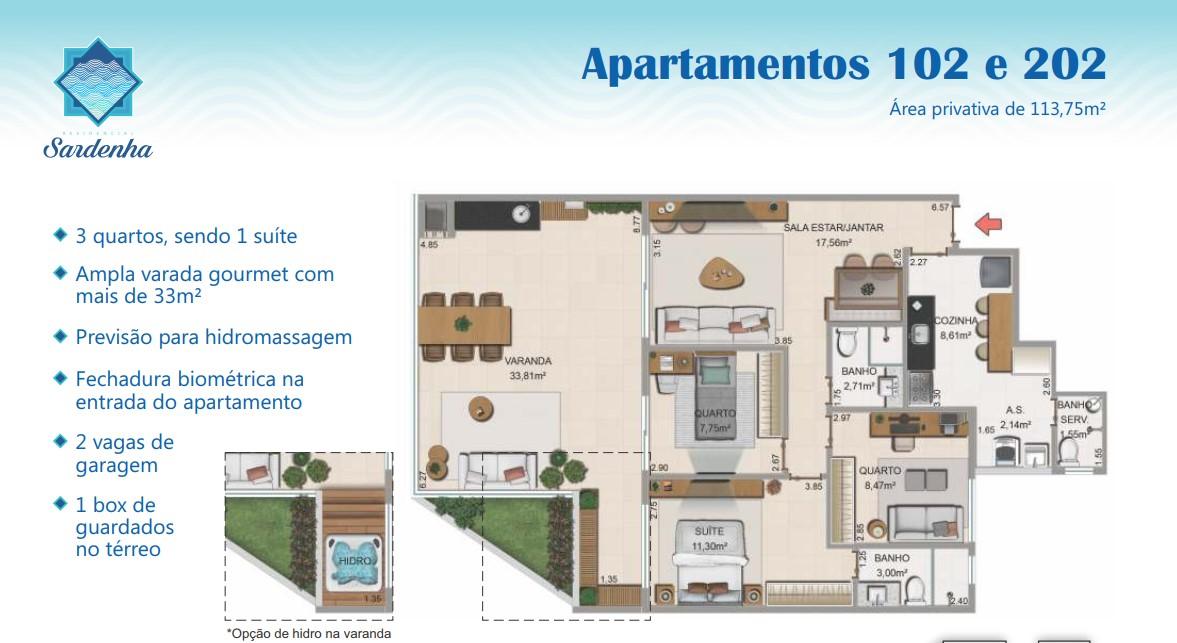 Cobertura à venda com 2 quartos, 172m² - Foto 9