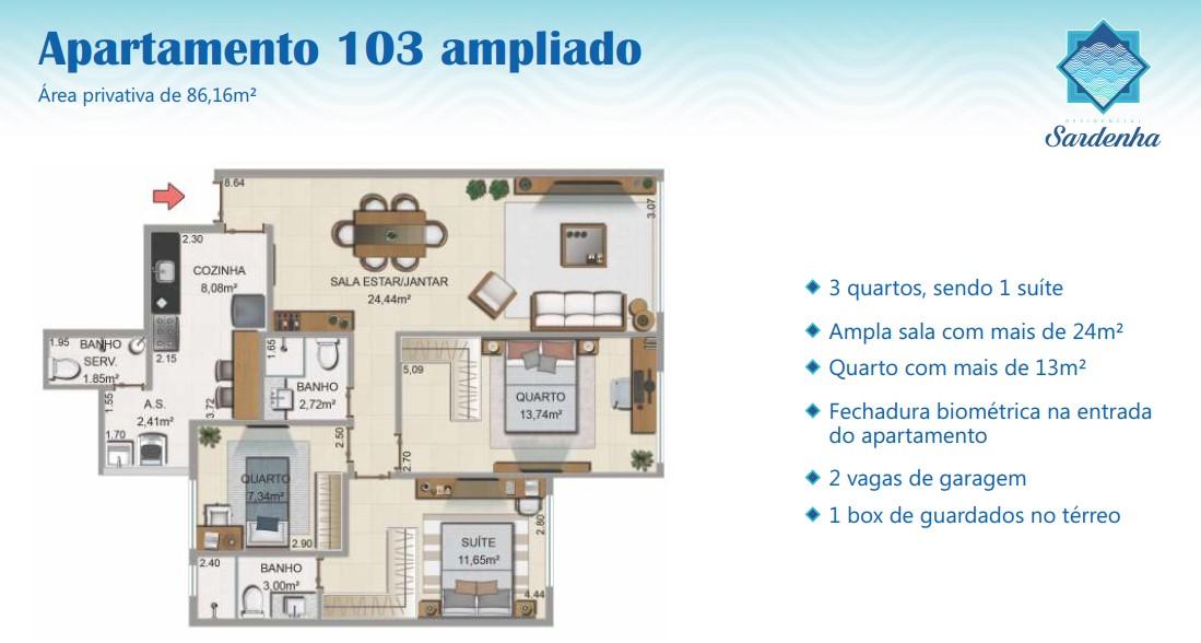 Cobertura à venda com 2 quartos, 172m² - Foto 12