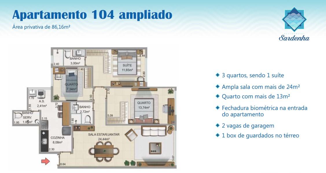 Cobertura à venda com 2 quartos, 172m² - Foto 14