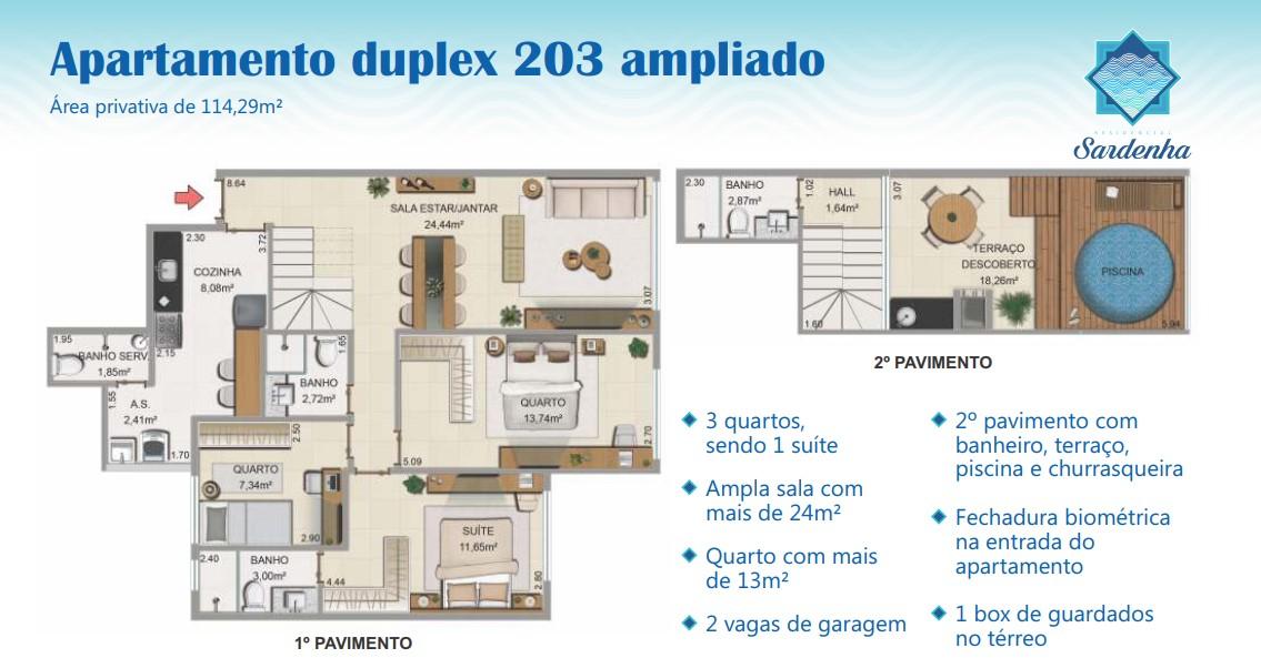 Cobertura à venda com 2 quartos, 172m² - Foto 16