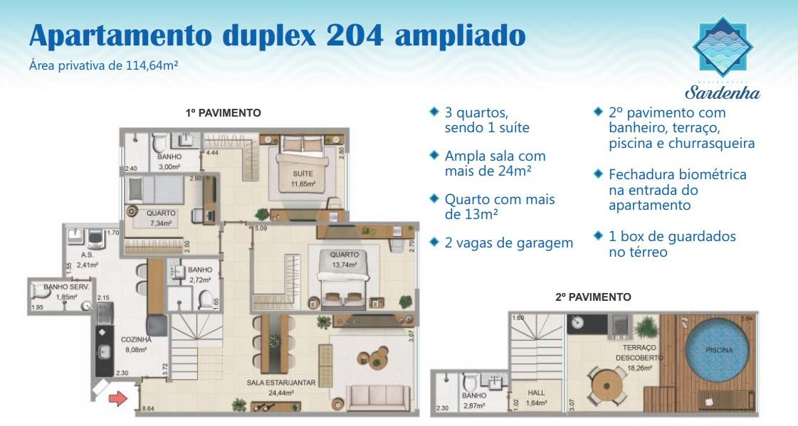 Cobertura à venda com 2 quartos, 172m² - Foto 18