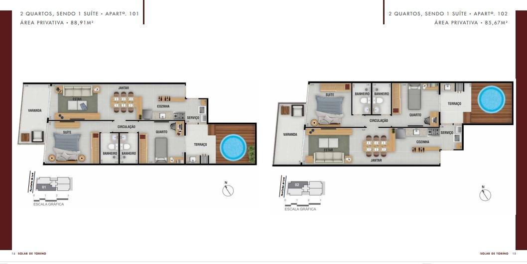 Apartamento à venda com 2 quartos, 68m² - Foto 11