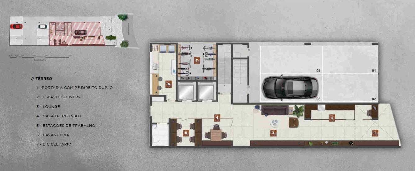 Apartamento à venda com 2 quartos, 67m² - Foto 21