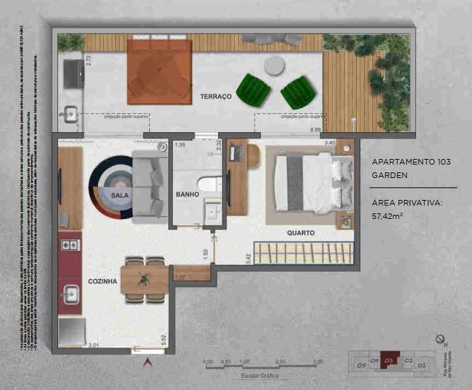 Apartamento à venda com 2 quartos, 67m² - Foto 25