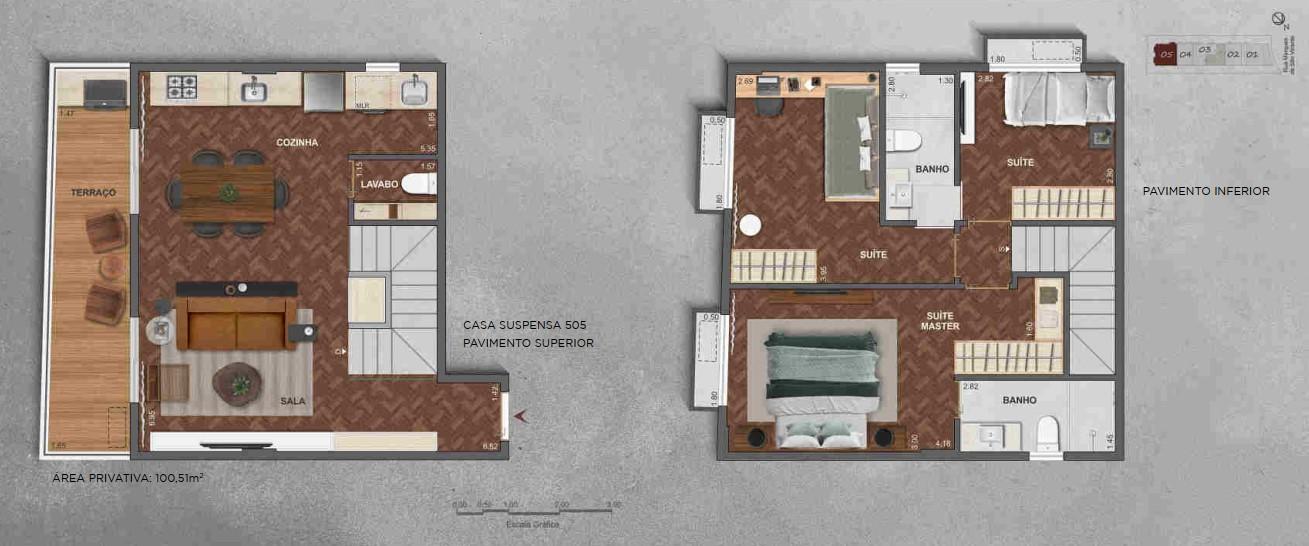 Apartamento à venda com 2 quartos, 67m² - Foto 34