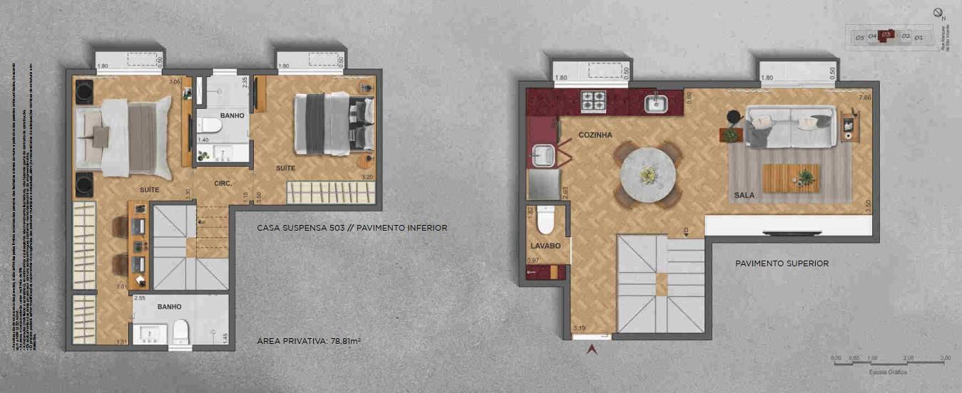 Apartamento à venda com 2 quartos, 67m² - Foto 33