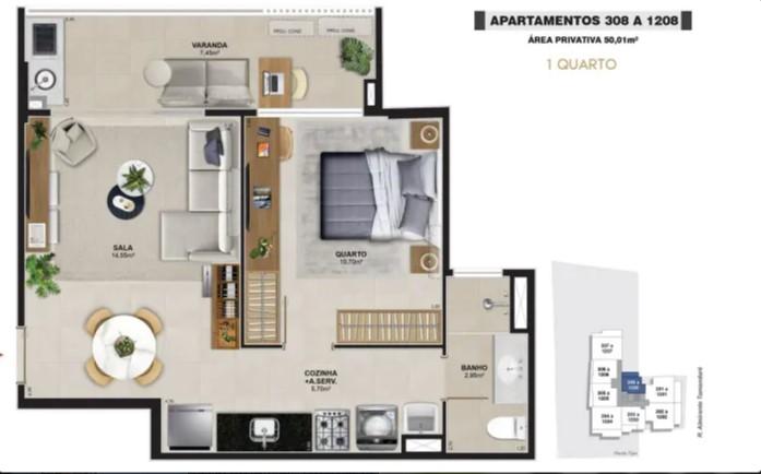 Apartamento à venda com 2 quartos, 113m² - Foto 25