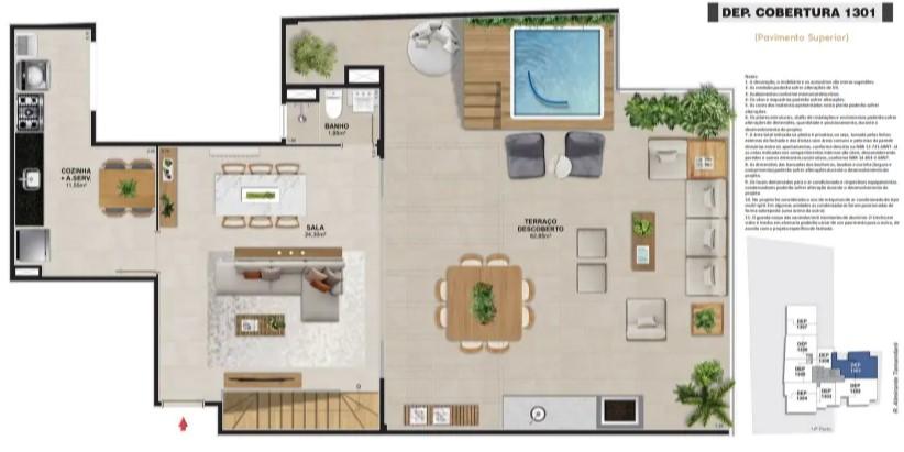 Apartamento à venda com 2 quartos, 113m² - Foto 33