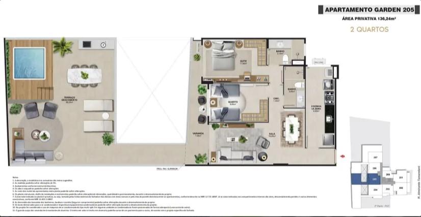 Apartamento à venda com 2 quartos, 113m² - Foto 31