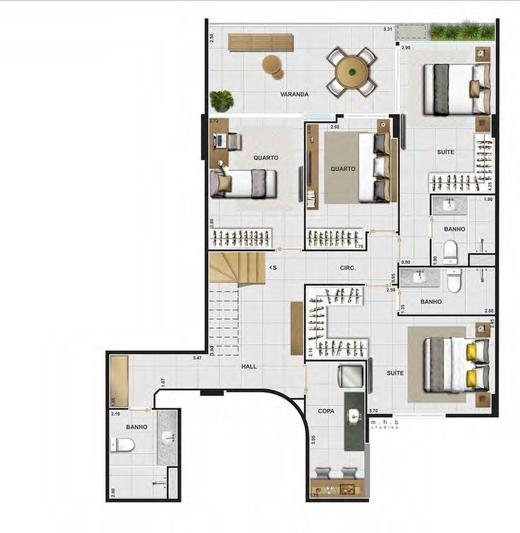 Apartamento à venda com 3 quartos, 95m² - Foto 26