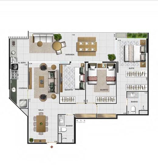 Cobertura à venda com 4 quartos, 204m² - Foto 17