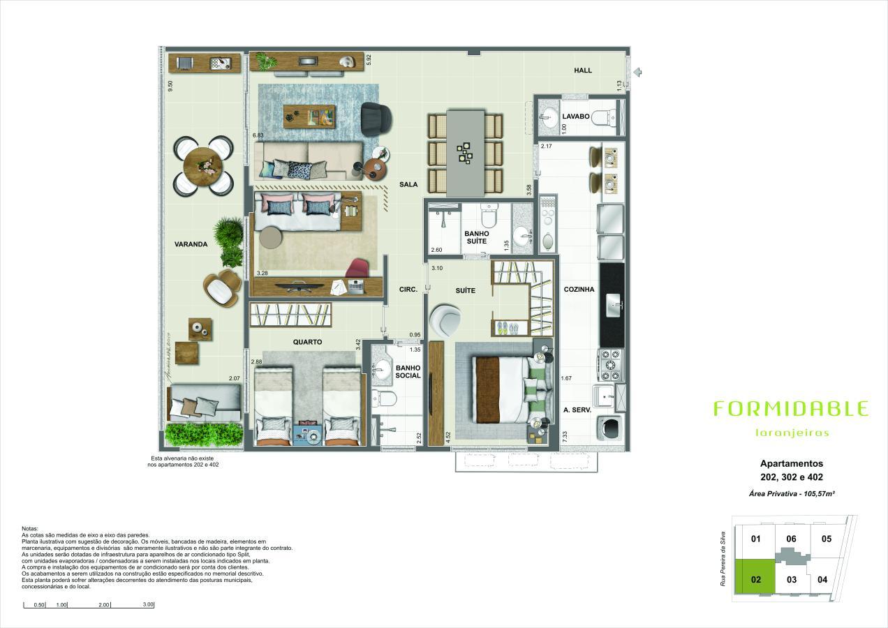 Apartamento à venda com 2 quartos, 86m² - Foto 11