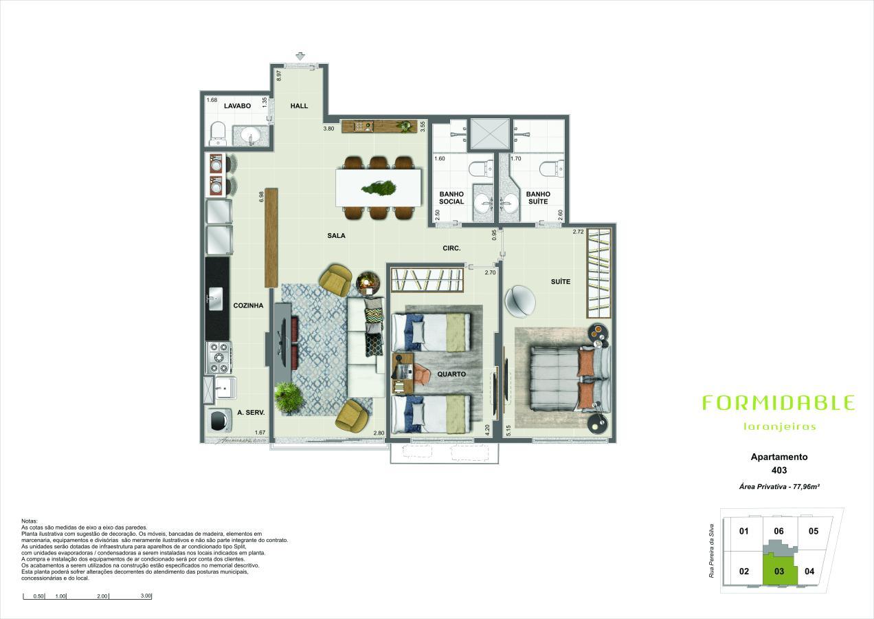 Apartamento à venda com 2 quartos, 86m² - Foto 12