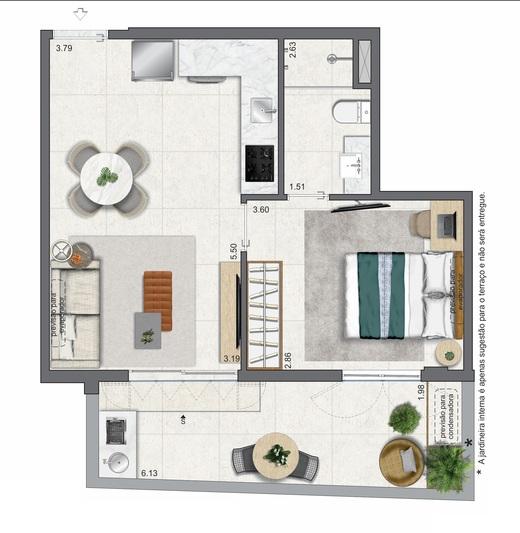 Apartamento à venda com 1 quarto, 52m² - Foto 18