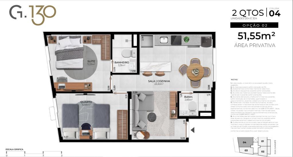 Apartamento à venda com 2 quartos, 63m² - Foto 25