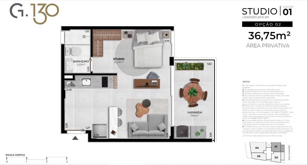 Apartamento à venda com 2 quartos, 63m² - Foto 29