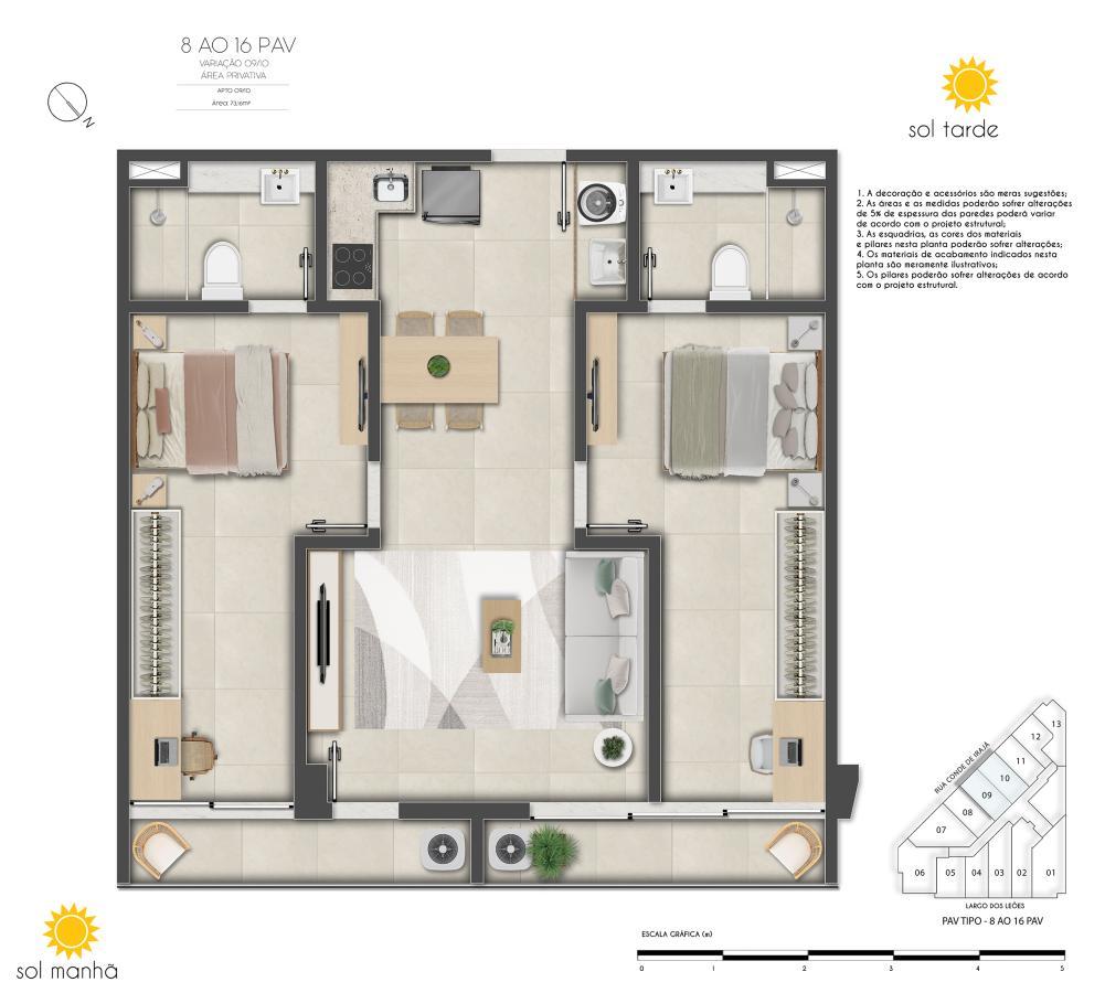 Apartamento à venda com 1 quarto, 38m² - Foto 50