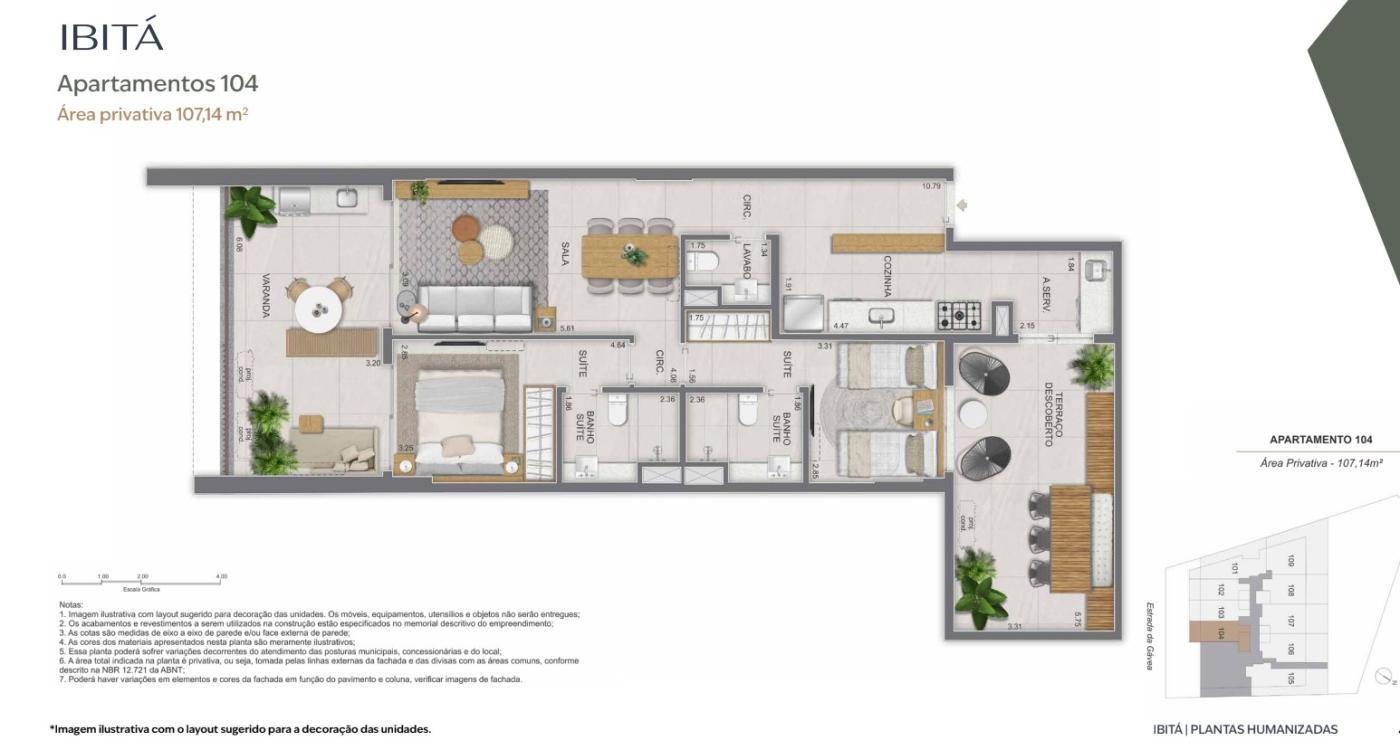 Apartamento à venda com 3 quartos, 134m² - Foto 42